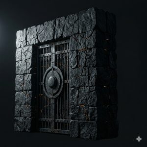 困境 — 石牆象徵材料導入的挑戰障礙