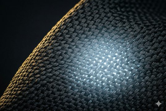 Cool-Touch 涼感 — 布料織紋散發清涼光芒