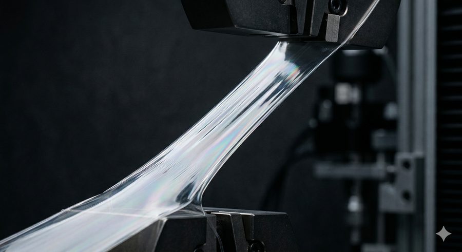 SmartFlex™ 高性能 TPU 薄膜 — 透明薄膜拉伸測試